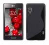 LG Optimus L5 II E460 Silicone Case Gel TPU S-Line - Black OEM